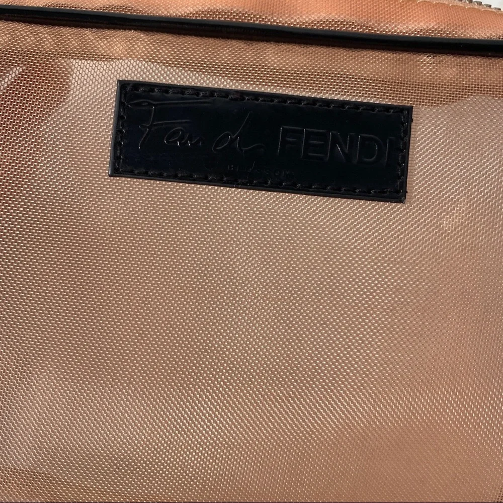 Fan di Fendi storage and travel pouch / case